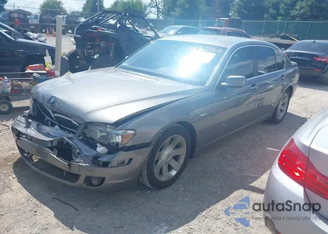 2006 BMW 750Li z USA, uszkodzony, nr VIN WBAHN83516DT59611